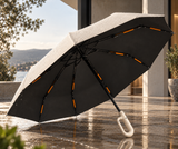 BLANCCORY Windguard – Automatik-Regenschirm mit Ringgriff