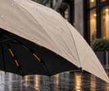 BLANCCORY Windguard – Automatik-Regenschirm mit Ringgriff