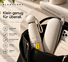 BLANCCORY Mini-Regenschirm kompakt für die Tasche