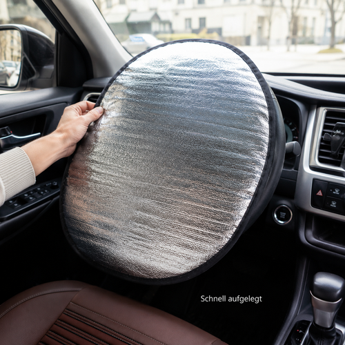 Blanccory Lenkrad-Sonnenschutz | Auto Sonnenschutz