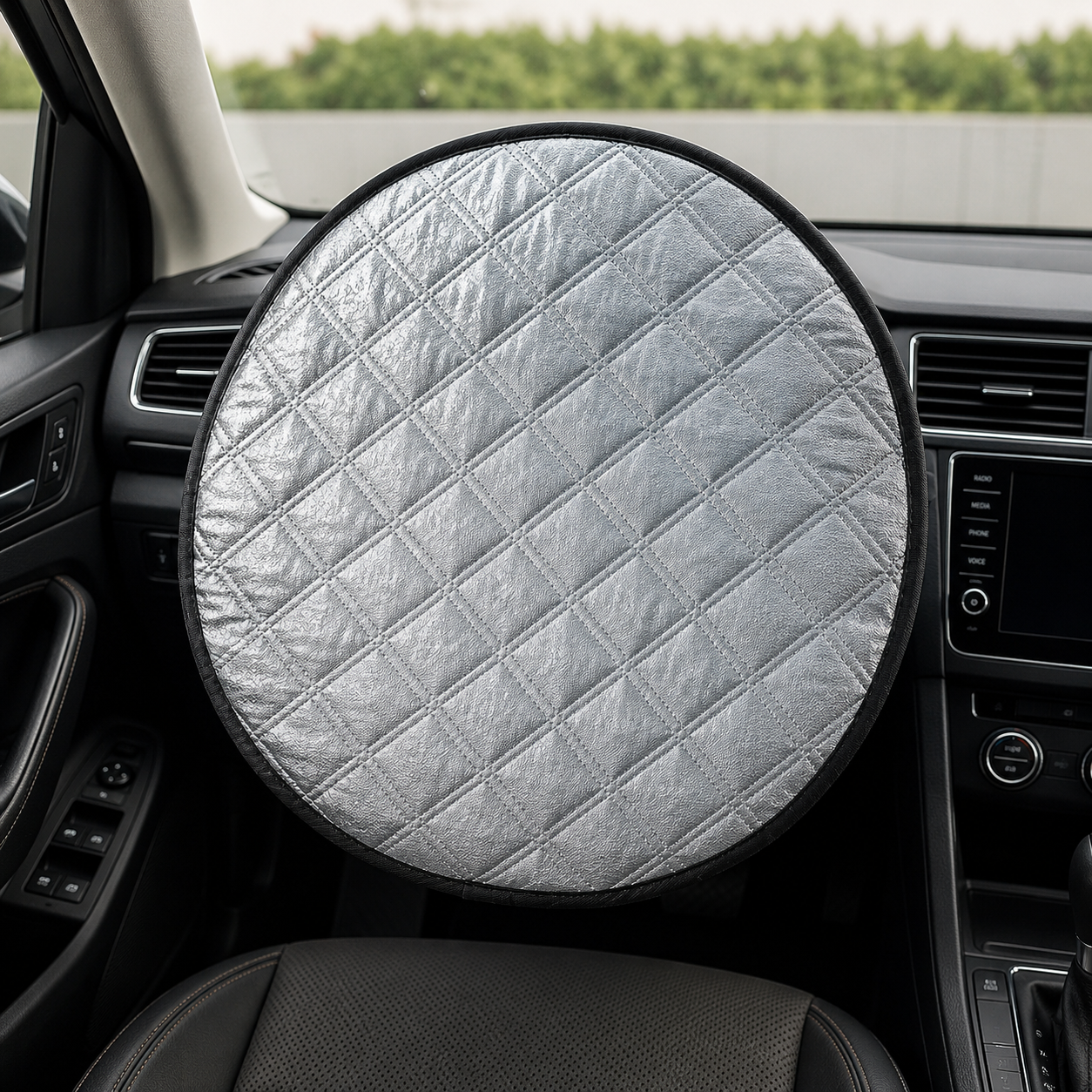 Blanccory Lenkrad-Sonnenschutz | Auto Sonnenschutz